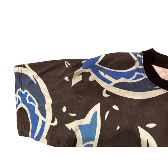 Kenzo Paris -Vintage “No Fish No Nothing” Collection -Carp Print T Shirt -Size L - Picture 7 of 8